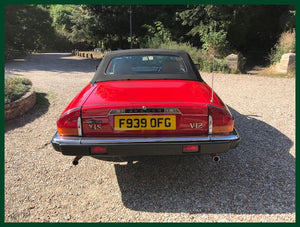 Jaguar XJS V12 5.3 Convertible, 1 Owner, 10,700 Miles